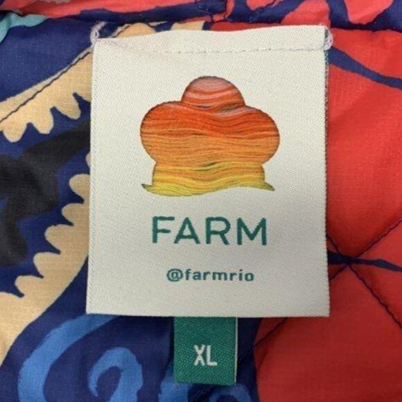 FARM RIO Reversible Puffer Jacket Size XL - Picture 6 of 6
